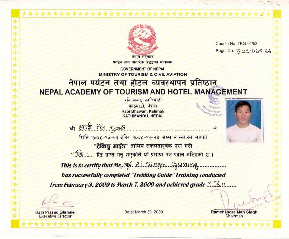 Aisingh Gurung